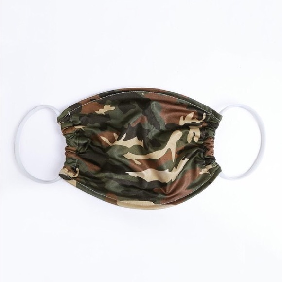 Unisex Reusable Camouflage Print Face Mask - Picture 2 of 3